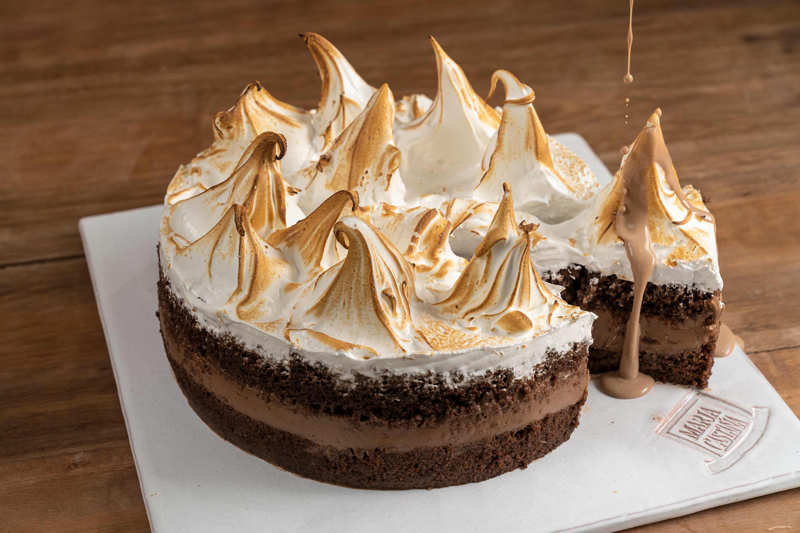 TORTA TRES LECHES CHOCOLATE